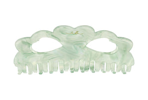 [RESIGILAT] Clema de păr Invisibobble Clipstar L Oasis Matcha, verde elegant