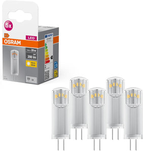 [RESIGILAT] Osram Star PIN LED G4 Alb Cald 200 Lumeni 5 bucati