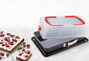 [RESIGILAT] Dr.Oetker Forma dreptunghiulara cu arc, 38x25 cm, neagra