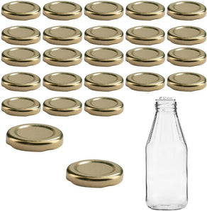 [RESIGILAT] TO43 25 Capace 4,5 cm, Tip rasucire, Auriu