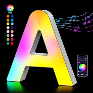 [RESIGILAT] Litere luminoase USB, lumini LED colorate, decoratiuni petreceri