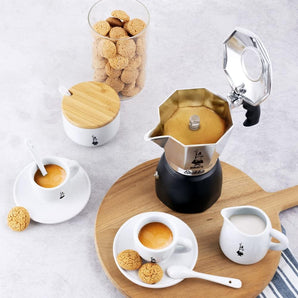 [RESIGILAT] Cafetiera Bialetti Brikka, moka pentru espresso, 4 cesti.
