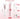 [RESIGILAT] Atomizor parfum calatorie 10ML 3 bucati negru argint aur roz