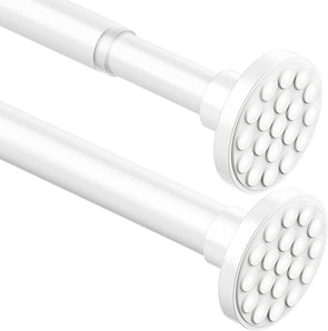 [RESIGILAT] Bara perdea dus telescopica, alb, 85-220 cm, nu necesita gaurire