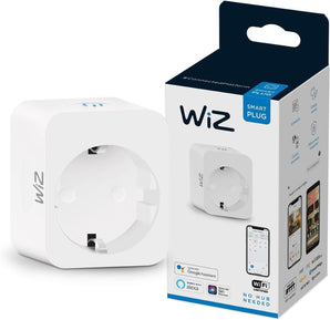 [RESIGILAT] Priza inteligenta WiZ, control voce, Alb, pachet unic