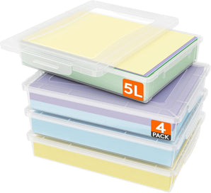 [RESIGILAT] Lifewit 4 set cutii de depozitare transparente 5L