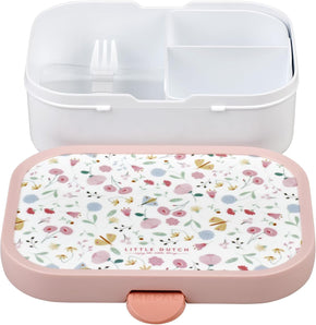 [RESIGILAT] Cutie pranz copii Campus Little Dutch 750 ml flori fluturi