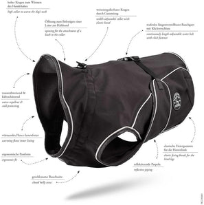 [RESIGILAT] Haina pentru caini HUNTER Uppsala Softshell, 30 cm, Negru