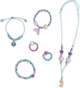 [RESIGILAT] Janod set bijuterii sirene Magic Ocean, 6 piese, de la 6 ani