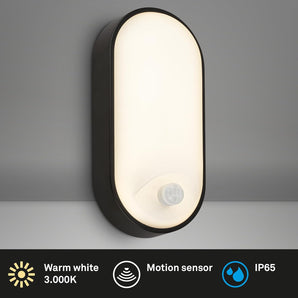 [RESIGILAT] Lampa de perete LED exterior cu detector de miscare 6 m