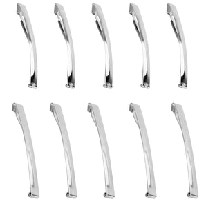 [RESIGILAT] Set 10 cleme metalice pentru păr, 2 dimensiuni, rezistente și elegante
