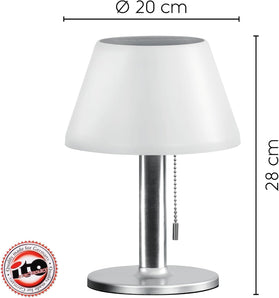 [RESIGILAT] Lampa masa solara, 3 niveluri, 4-8 ore iluminare, LED alb cald