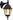 [RESIGILAT] Lampa suspendata exterior neagra LED E27 rezistenta