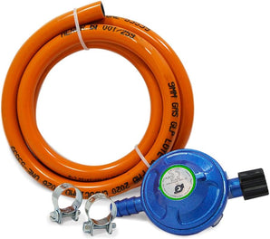 [RESIGILAT] Regulator gaz butelie butan camping furtun 1,5 m 2 saibe