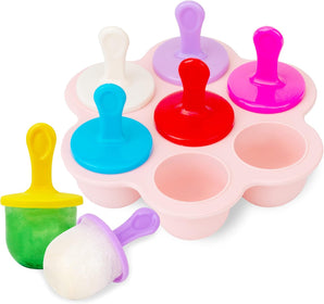 [RESIGILAT] Matrite inghetata silicon, set 7, reutilizabile, fara BPA.