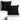 [RESIGILAT] DecoKing Perna 50x50cm, Jersey Bumbac, Negru