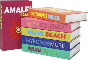 [RESIGILAT] Carti decorative, pachet de 6, multicolore, 17.5 x 17.5 cm