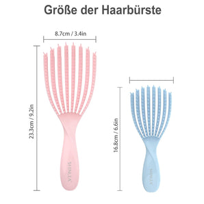 [RESIGILAT] Perie SHINLEA, 2 bucati, pentru par cret si lung.