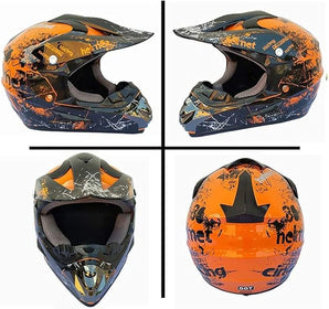 [RESIGILAT] Casca moto copii ECE sporturi M Orange