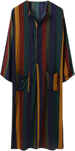 [RESIGILAT] Caftan barbatesc FUIW cu dungi si butoane arabe
