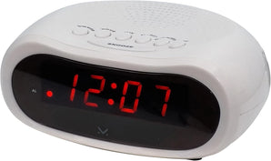[RESIGILAT] Ceas digital alarma Majestic Sveglia alb modern