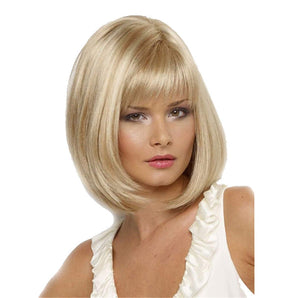 [RESIGILAT] Peruca blonda scurta pentru femei cu par natural