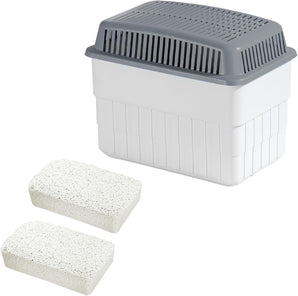 [RESIGILAT] WENKO Dezumidificator cu 2 blocuri 1 kg Alb/Gri