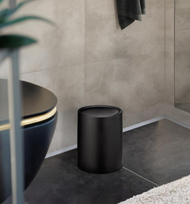 [RESIGILAT] Wenko Cos gunoi Atri, capac basculant, 6 litri, negru