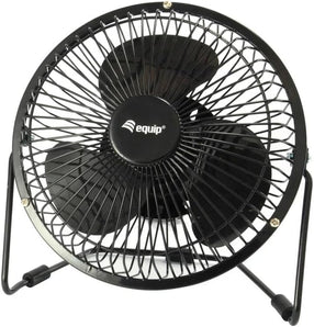 [RESIGILAT] Ventilator masa Equip USB negru 15cm