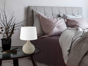 [RESIGILAT] Lampa masa Reality Martin ceramica cappuccino 20x20x29 cm