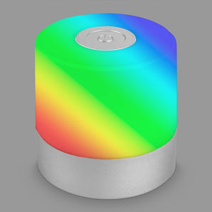 [RESIGILAT] Mini lampa LED fara fir cu lumina colorata 7x7 cm
