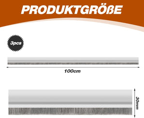 [RESIGILAT] Perie etansare usi 3 bucati 100 x 3 cm Alb