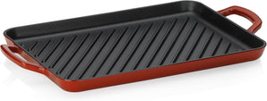 [RESIGILAT] Kela placa grill inductie 35 x 25 cm Calido rosu