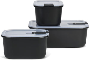 [RESIGILAT] Mepal EasyClip, Set 3 recipiente, 2 x 450 ml + 1000 ml, ermetic