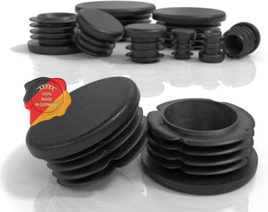 [RESIGILAT] Dopuri rotunde 55mm pentru tevi din plastic 4 bucati