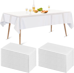 [RESIGILAT] Fata de masa unica folosinta 140x200cm 20pcs alba