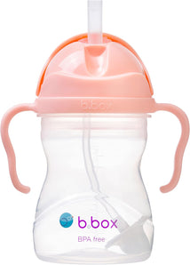 [RESIGILAT] b.box Pahar invatare Flip-Top roz Tutti Frutti 240 ml