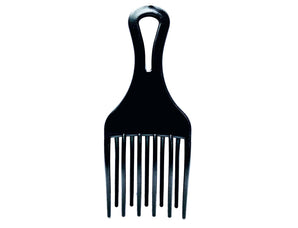 [RESIGILAT] Pieptene Afro Aurore Beaute cu dinti largi 17 x 7 cm negru