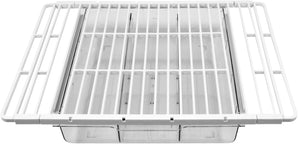 [RESIGILAT] Raft universal frigider Gio’Style, grila extensibila cu sertar pentru alimente