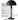 [RESIGILAT] Lampa masa Ciuperca, 36cm, LED E14, Birou, Metal, Negru