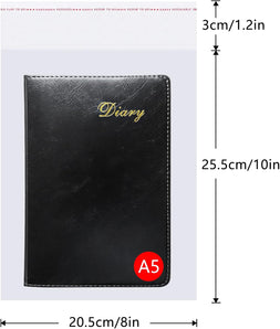 [RESIGILAT] Pungi celofan transparente, resigilabile, 8x10 inch, 100 buc