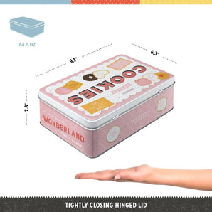 [RESIGILAT] Cutie retro de depozitare pentru biscuiti, 2,5 l.