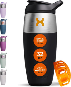 [RESIGILAT] Sticla Shaker 946 ml, Otel Inoxidabil, Fara BPA