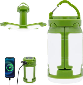 [RESIGILAT] Lampa camping LED, reincarcabila 2000 mAh, pentru urgente, drumetii