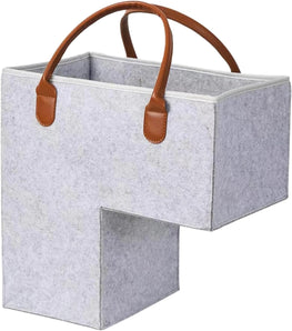 [RESIGILAT] Cos tip scara L, organizator fetru, 41 x 26 x 41 cm