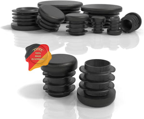 [RESIGILAT] Dopuri PD 20 mm, Capace plastic PE, Negre, 10 bucati