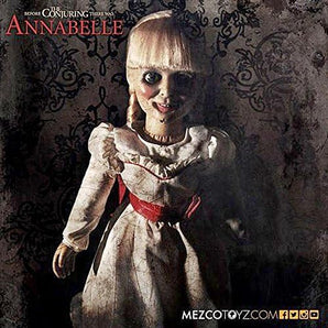[RESIGILAT] Papusa Annabelle / Tiffany Mezco, 45 cm, detalii realiste, versiune cu sunet