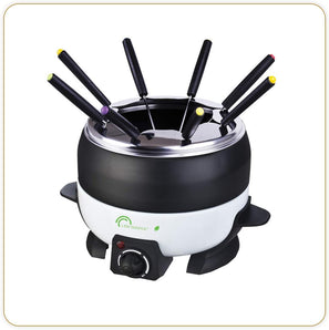 [RESIGILAT] LITTLE BALANCE 8260 Fondue 8 aparate alb negru