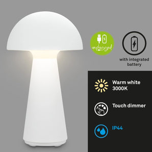 [RESIGILAT] Lampa de masa LED reglabila alb cald fara fir