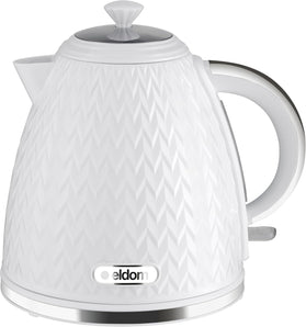 [RESIGILAT] Fierbator electric eldom 1,7l 2000W alb clasic retro